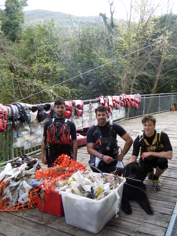 Giornate di pulizia del fiume Tanagro dopo ogni piena