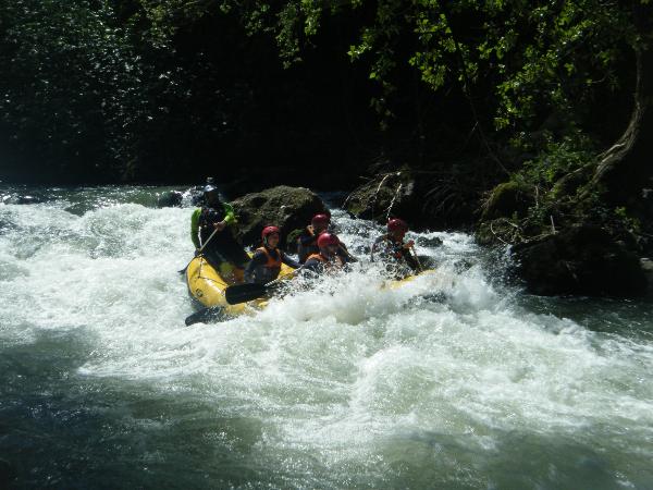 rafting e paintball per addio al celibato